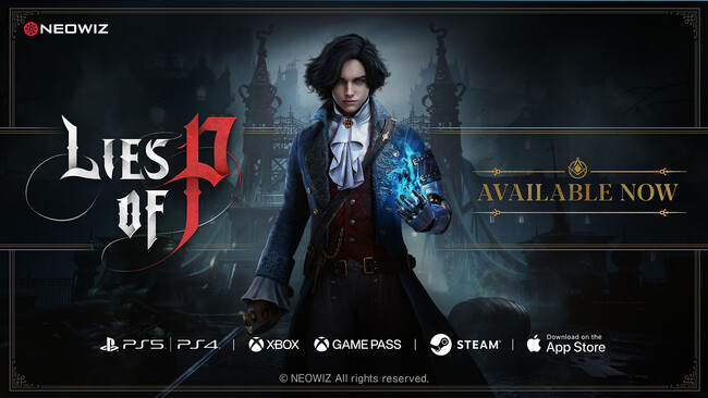 【NEOWIZ　プレスリリース】ソウルライクアクションRPG 『Lies of P』本日バランス改善を実施。難易度を緩和。