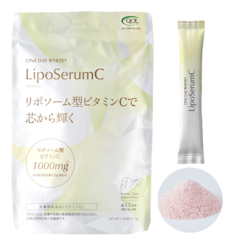 【9/1新発売】～美は1日で決まる～『One Day Whiteシリーズ』よりリポソーム型ビタミンC『LipoSerumC』が新発売