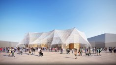 2025年開催「大阪・関西万博 大阪ヘルスケアパビリオン」に協賛　バックヤード棟に太陽光発電システムを設置