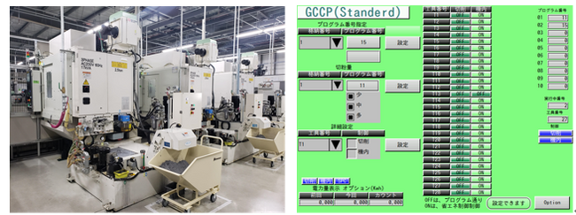 工作機械向け省エネ制御ソフト『GCCP』を販売開始
