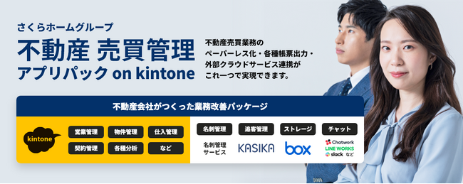 「不動産業界向けkintone アプリパック」をCYBOZU AWARD2023 エリア賞 受賞のさくらホームグループがリリース。IT導入補助金も利用可能！