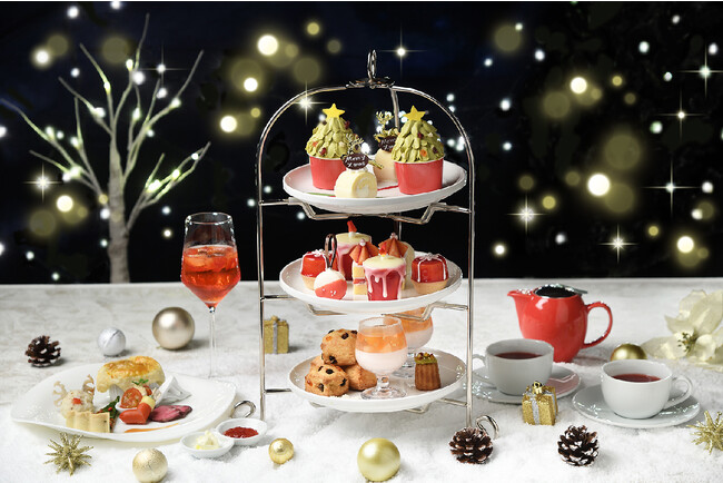 【新宿プリンスホテル】クリスマスシーズンを彩るフォトジェニックなアフタヌーンティー「Christmas Afternoon Tea ～Joy & Cheers～」を販売