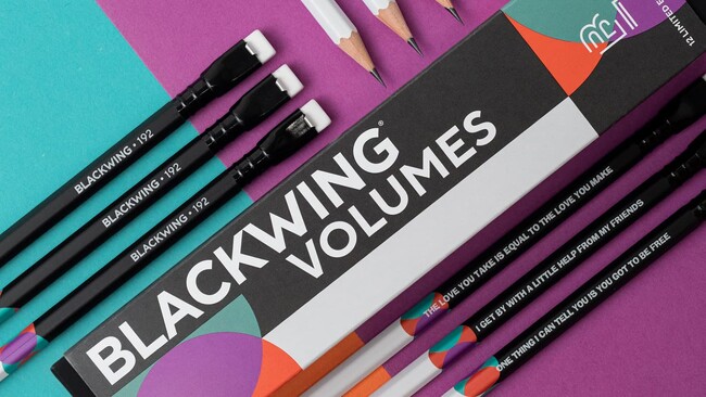 伝説の鉛筆Blackwingより限定モデルVolume 192新発売 ～テーマはジョン・レノンとポール・マッカートニー～