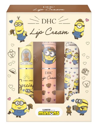 DHCとミニオンが初のコラボレーション！大人気「DHC 薬用 リップクリーム」がキュートなミニオンデザインにて登場！