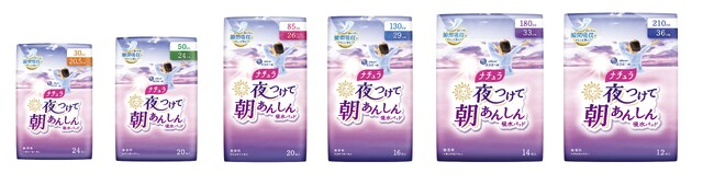 ナチュラ初！“夜用”吸水ケア商品が登場　「ナチュラ 夜つけて朝あんしん 吸水パッド」新発売