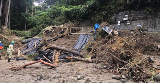 令和5年台風第13号に係る災害復旧支援として、ふるさと納税での寄附受付を開始しました。