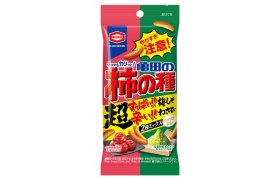 『40g 亀田の柿の種 超梅しそ&超わさび』 『40g 亀田の柿の種 超梅しそ&超わさび』