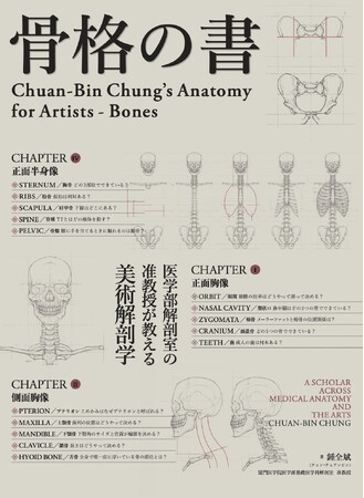人体骨格の決定版といっても過言でない、詳細すぎる骨格解剖図鑑
