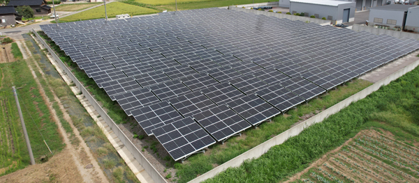 当社初のオフサイトPPA向け地上設置型太陽光発電所「DREAM Solar石川羽咋堀替新町」稼働開始（ニュースレター）