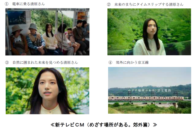 女優 清原果耶さんを起用した新テレビＣＭの放映を開始します！～めざす場所がある。郊外篇～