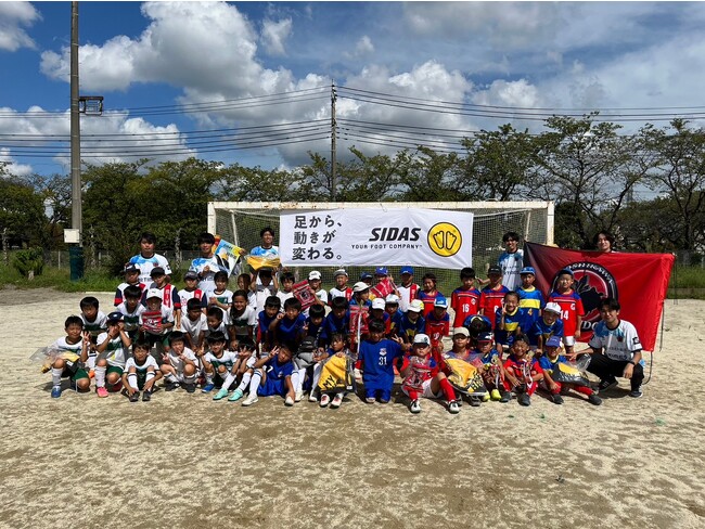 【イベントレポート】サッカー・野球・バスケットボールに取り組む小学生クラブチームを対象にした、ジュニアスポーツの応援プログラム「シダスカップ」を吉川市にて開催