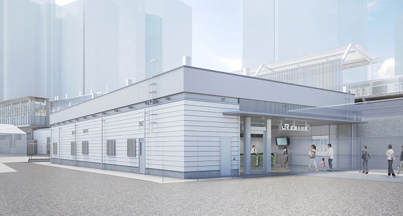 ＪＲ武蔵小杉駅新規改札口「綱島街道改札」を供用開始します！