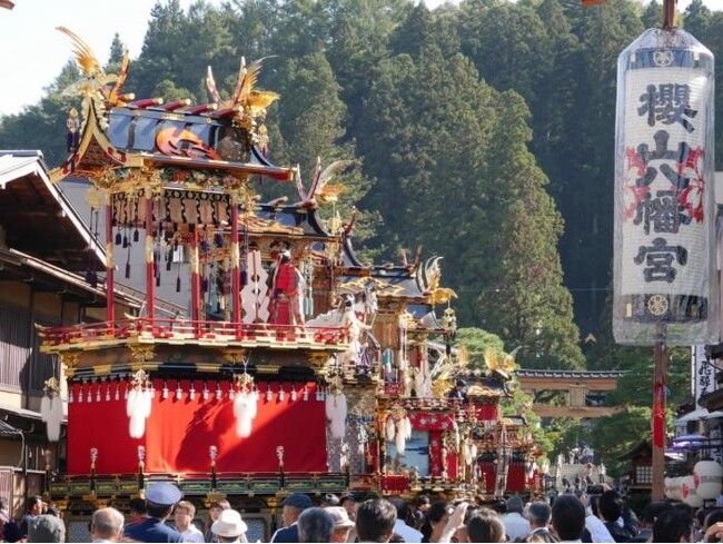 【岐阜県高山市】日本三大美祭のひとつ 秋の高山祭（八幡祭）が開催されます