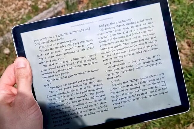 RLCDカラー電子ペーパータブレット「Eyemoo S1」のYoutberレビュー公開＆クラウンドファンディングの挑戦はまもなく終了！