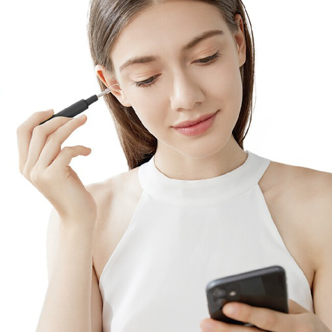 明るい照明とカメラ付きスマートな耳かき「GeeSonic」を「Gloture楽天ストア」で販売開始