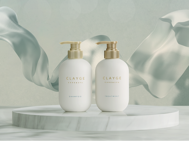 【累計販売数2200万個】CLAYGE（クレージュ）が初の大幅リニューアル。癒しの実感型スパで指通りよい極上さらツヤ髪へ。