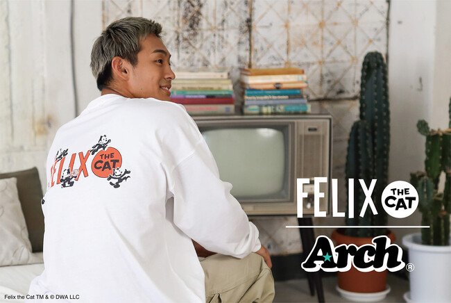 バスケットボールアパレルブランド【Arch】が『FELIX THE CAT』とのLimited Itemをリリース！