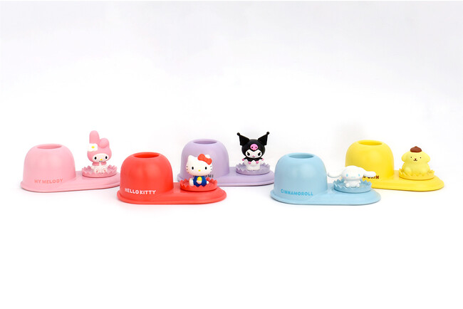 毎日の歯磨きを楽しく♪人気サンリオキャラクターの「歯ブラシスタンド」が登場！