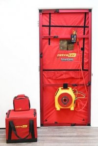 住宅・ビル建築物の省エネ　新型日本初上陸　Retrotec社製の新型気密測定器300Xを10月20日より販売