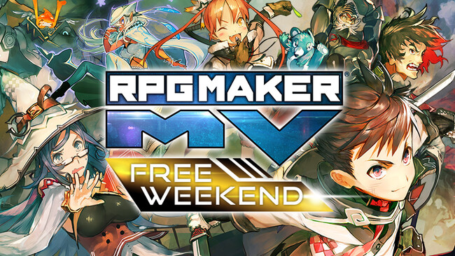 『RPGツクールMV』期間限定無料プレイがSteamにて本日より開始！ RPG Makerシリーズ過去最大の割引率での特別セールも実施中！