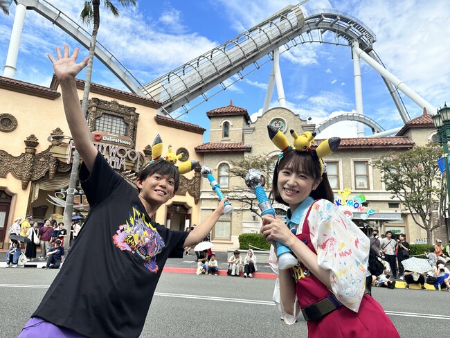 松丸くんとひかるちゃんがユニバーサル・スタジオ・ジャパンに突撃!