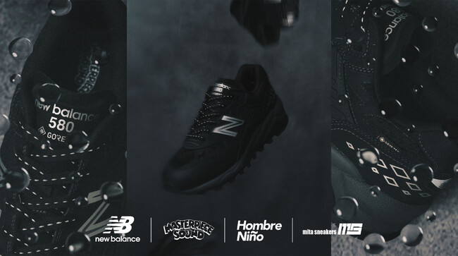 ニューバランス「MT580 GTX」MASTERPIECE SOUND×Hombre Niño×mita sneakersコラボレーションモデル登場