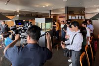 【岡山理科大学】学生たちがテレビのロケ撮影を体験／総務省の事業に協力／企画書も提案へ