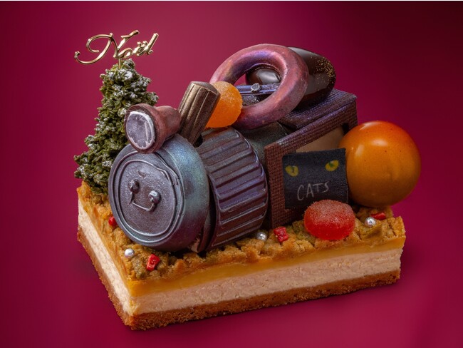 ミュージカル『キャッツ』コラボレーションクリスマスケーキ「スキンブルシャンクス」名古屋マリオットアソシアホテルにて10月1日（日）より販売開始