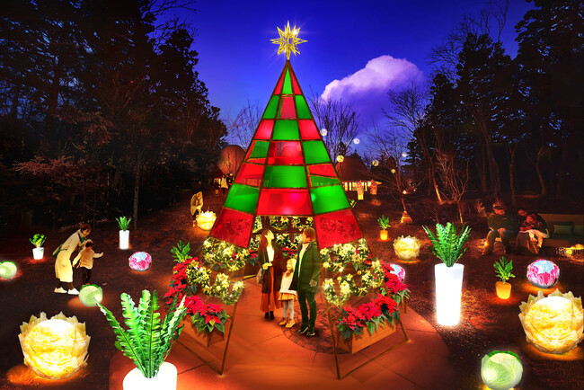 【星野リゾート　リゾナーレ那須】煌めく野菜に囲まれて楽しむイベント「アグリクリスマス」開催｜期間：2023年12月1日～25日