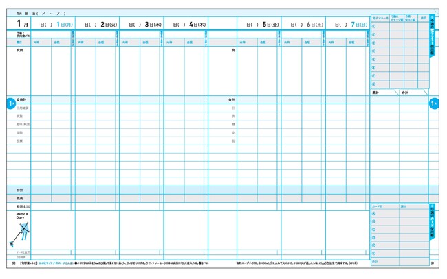 発売２０周年、「絶妙なざっくり感」とリピート率が高い！　キャッシュレスの管理しやすさでも人気『夢をかなえるわたしの家計ノート２０２４』１０月２日（月）発売　