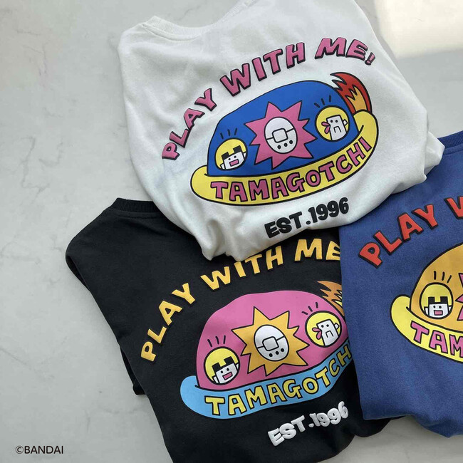 『AS KNOW AS plus』よりたまごっちコラボのアクキー付きロンTが登場！