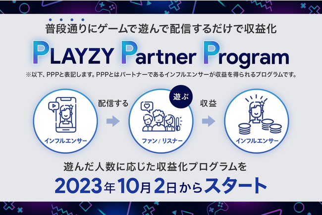 国内最大級のゲーム総合情報サイトを運営するゲームエイト、10月2日よりコミュニティプラットフォーム「PLAYZY」でインフルエンサーの収益化プログラムを提供開始！