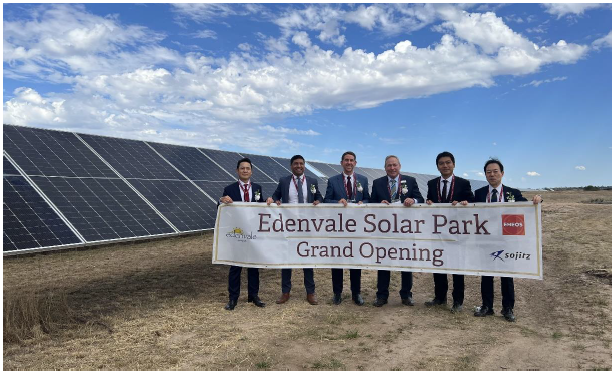 豪州における太陽光発電事業Edenvaleの開所式開催について