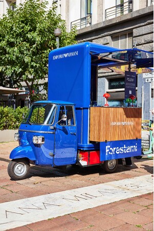【エンポリオ アルマーニ】ファッションウィーク期間中 Forestami とコラボレーション