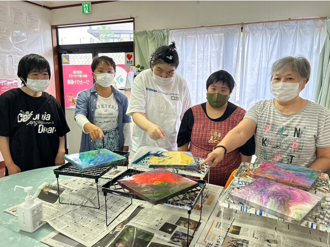 ワーカウトでも開催！南葛とのコラボ企画、アートワークショップ