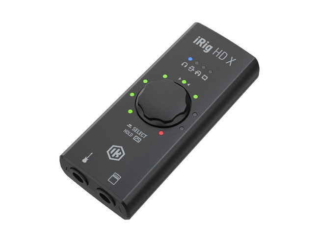 IK Multimedia iRig HD X | iPhone、iPad、Mac、PC対応、最新の高品質モバイル・ギター・インターフェース、国内代理店フォーカルポイントで取扱開始