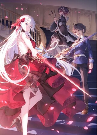 TVアニメ『聖剣学院の魔剣使い』Blu-ray上下巻発売決定！上巻の三方背BOXジャケットイラストも公開！原作・志瑞 祐書き下ろしの新作小説も収録！