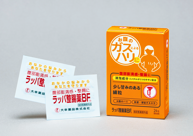 発売28周年を迎える“ラッパのマーク”大幸薬品の整腸薬『ラッパ整腸薬ＢＦ』パッケージリニューアル発売