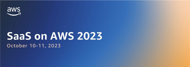 【来週開催】AOSデータ、AWS主催イベント「SaaS on AWS 2023」に登壇