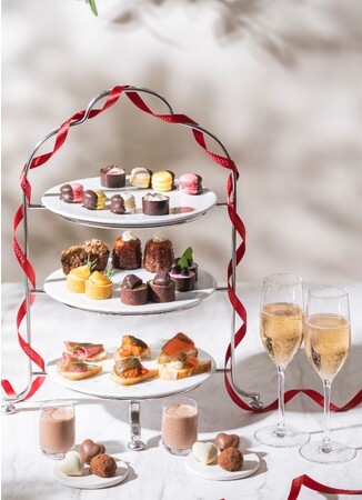 季節の食材を取り入れた新メニュー！GODIVA cafe「アフタヌーンティーセット」