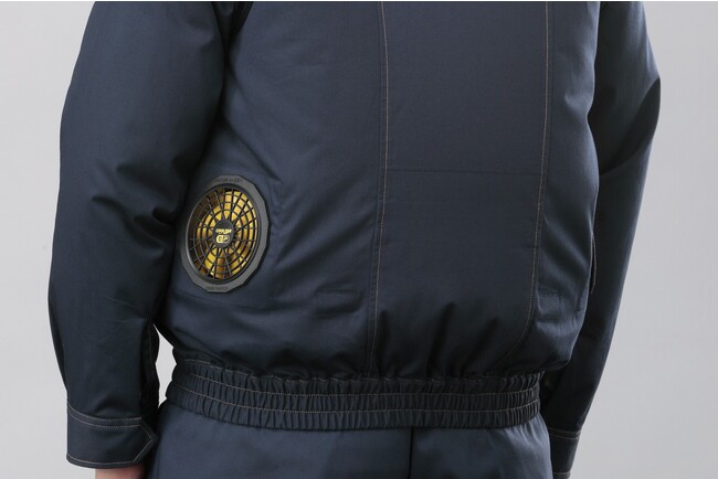 【防爆検定取得】 国内初（※）防爆エリア対応ファン付き作業服「クールファンEP」を新開発、2024年4月発売予定