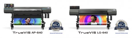 TrueVISシリーズのレジンインクとUVインク対応モデルがキーポイントインテリジェンス社のBLI 2024 Pick Awardsを受賞！！