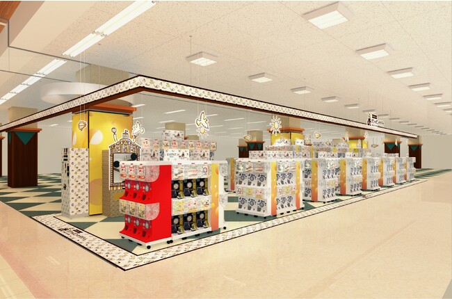 福山市に待望の2店舗目が登場！ 大型カプセルトイ専門店『本屋さんのガシャポンのデパート』啓文社ポートプラザ店　2023年10月12日(木)オープン！