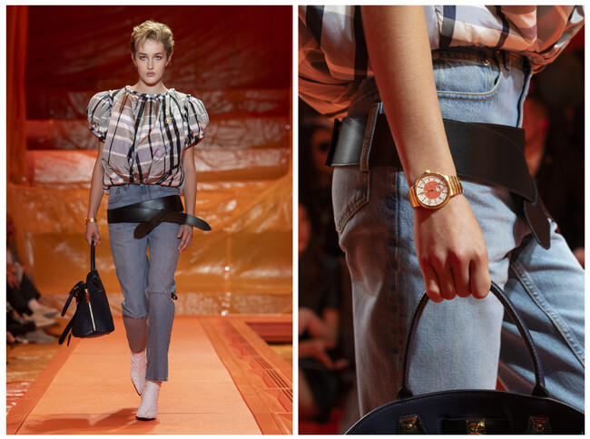 【ルイ・ヴィトン】新作「タンブール」 2024 ウィメンズ 春夏コレクションのランウェイに登場