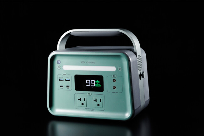 【 世界初 】固体電池を使用したポータブル電源が登場！アウトドアや災害時の予備電源として大活躍