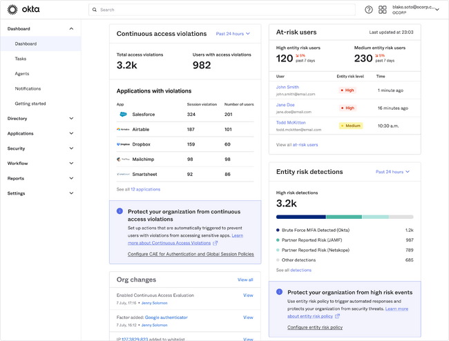 【抄訳】Okta、Okta AIによるリアルタイム検知・対応のアイデンティティ脅威対策を発表