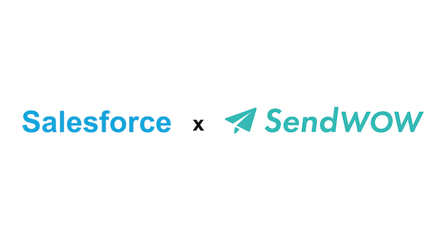 BtoB のギフトマーケティングに特化した「 SendWOW 」で Salesforce から贈り物を届ける「どこでも SendWOW for Salesforce」がリリース