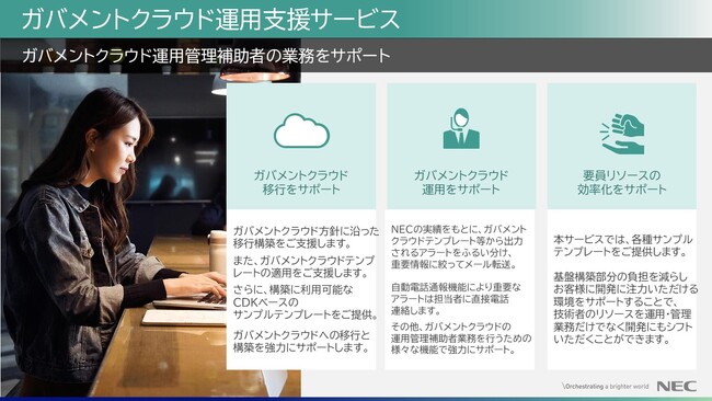 NEC、ガバメントクラウド運用支援サービスを提供開始