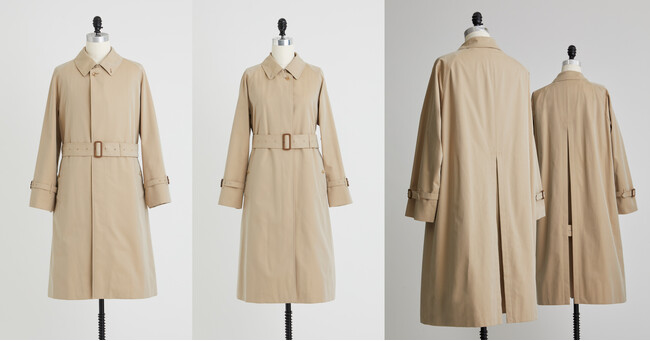 『100年コート アニバーサリーモデル』 10月25日（水）発売。幅広いシーンで着用できる本格バルマカーンコート