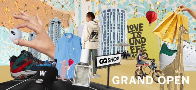 オンラインセレクトショップ「GQ SHOP」がグランドオープン！「ONE PIECE」、新田真剣佑のブランド「INCRM」とのコラボも展開